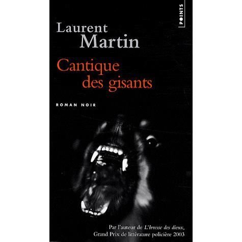 Cover for Laurent Martin · Cantique Des Gisants (Pocketbok) (2008)