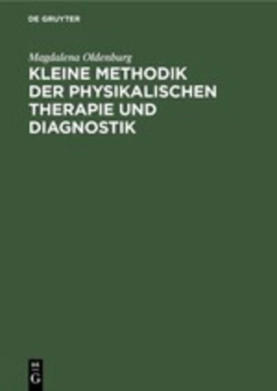 Cover for Oldenburg · Kleine Methodik D Physikal.th (Book) (1954)