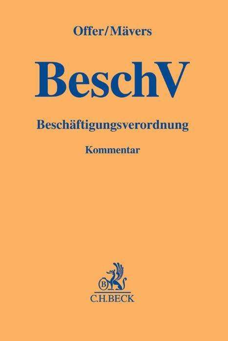 Cover for Offer · Beschäftigungsverordnung (BeschV) (Book)