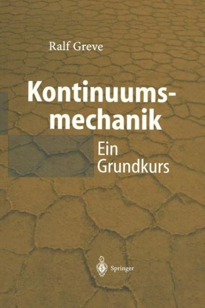 Cover for Ralf Greve · Kontinuumsmechanik (Paperback Book) [2003 edition] (2003)