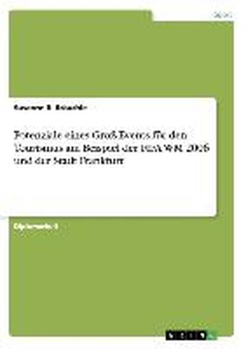 Cover for Bräuchle · Potenziale eines Groß-Events f (Book) [German edition] (2007)
