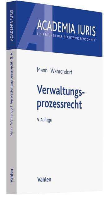 Cover for Mann · Verwaltungsprozessrecht (Bog)