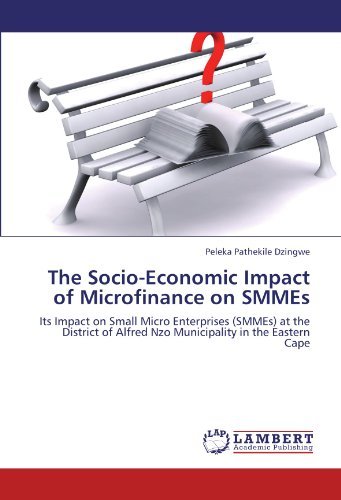 Cover for Peleka Pathekile Dzingwe · The Socio-economic Impact of Microfinance on Smmes: Its Impact on Small Micro Enterprises (Smmes) at the District of Alfred Nzo Municipality in the Eastern Cape (Paperback Bog) (2012)