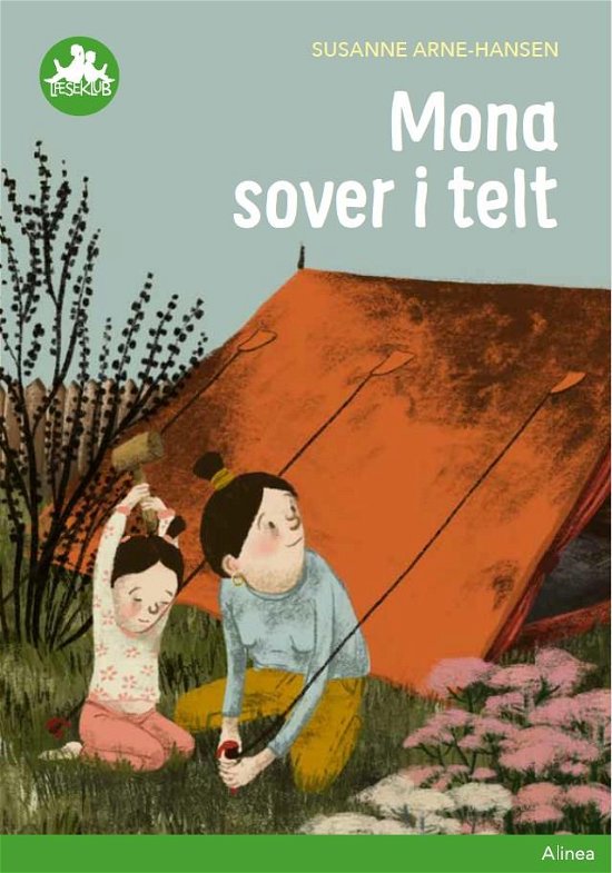 Cover for Susanne Arne-Hansen · Læseklub: Mona sover i telt, Grøn Læseklub (Bound Book) [1st edition] (2020)