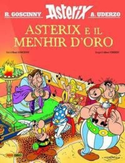 Cover for Rene Goscinny · Asterix in Italian: Asterix e il menhir d'oro (Inbunden Bok) (2020)