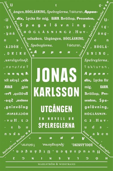 Cover for Jonas Karlsson · Utgången: En novell ur Spelreglerna (ePUB) (2011)