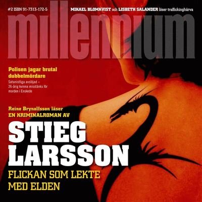 Millennium: Flickan som lekte med elden - Stieg Larsson - Hörbuch - Norstedts Audio - 9789173133609 - 24. August 2007