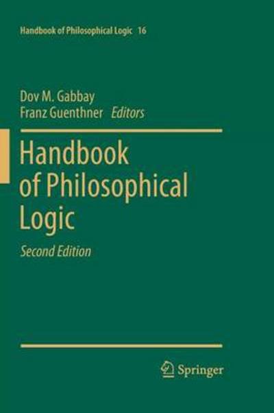 Cover for Dov M Gabbay · Handbook of  Philosophical Logic: Volume 16 - Handbook of Philosophical Logic (Paperback Book) [Softcover reprint of hardcover 2nd ed. 2011 edition] (2013)