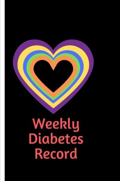 Cover for Moment Notebook · Weekly Diabetes Record (Paperback Book) (2020)