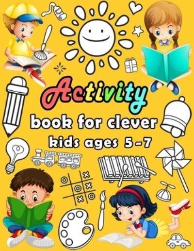 Cover for Bk Bouchama · Activity book for clever kids ages 5-7 (Paperback Book) (2020)