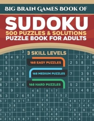Cover for Sudoko World · Big Brain Games Book of Sudoku (Paperback Book) (2021)
