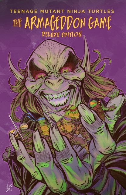 Cover for Tom Waltz · Teenage Mutant Ninja Turtles: The Armageddon Game Deluxe Edition (Innbunden bok) (2024)