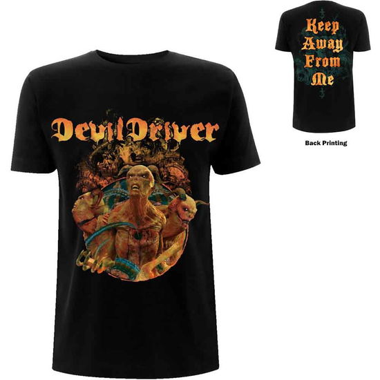 Cover for DevilDriver · DevilDriver Unisex T-Shirt: Keep Away from Me (Back Print) (T-shirt)