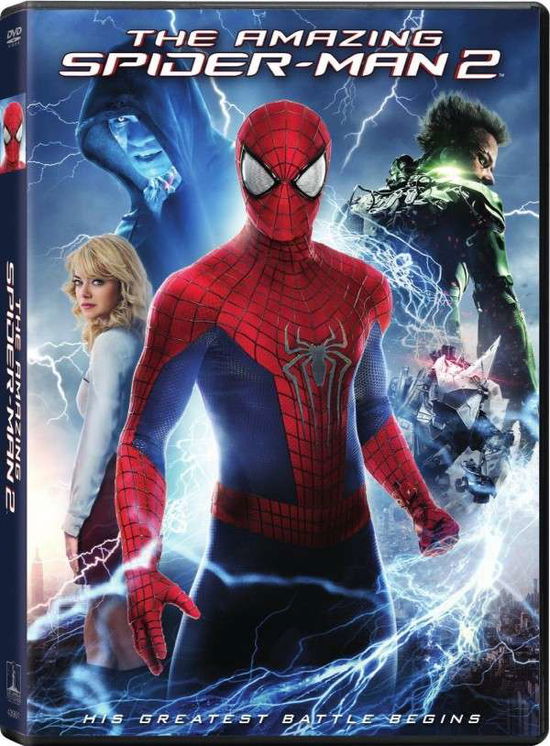 Cover for Amazing Spider-man 2 (DVD) (2014)