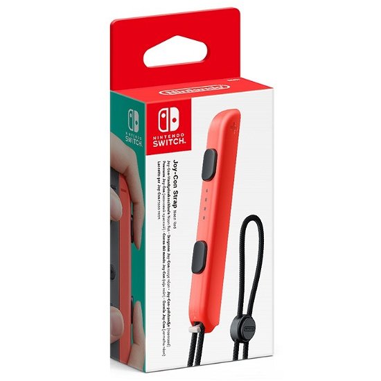 Nintendo Switch - Handgelenksschlaufe Rot - Nintendo - Spil - Nintendo - 0045496430610 - 3. marts 2017