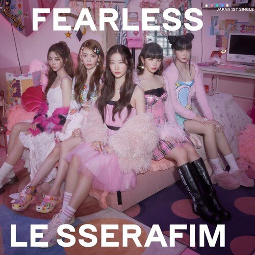 Cover for Le Sserafim · Fearless (A/cd+photobook) (CD) (2023)