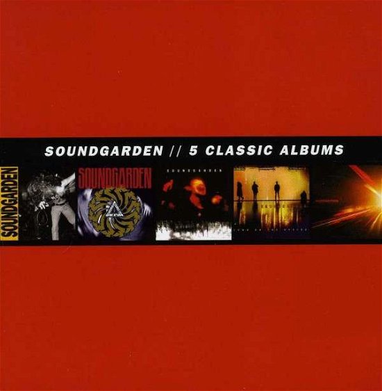 Cover for Soundgarden · 5 Classic Albums (CD) (2013)