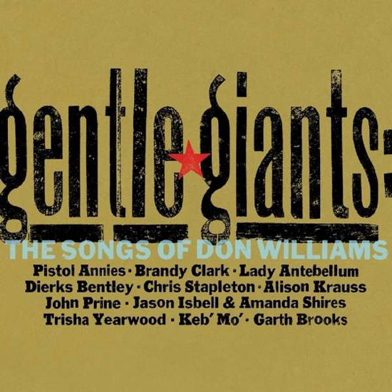 Cover for Gentle Giants: the Songs of Don Williams / Various (LP) (2017)