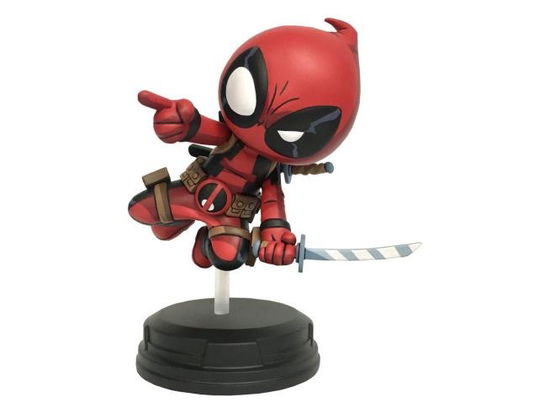 Cover for Marvel Animated Statue Deadpool (Jumping) 18 cm (Leketøy) (2025)