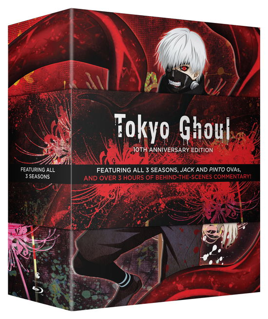 Cover for Tokyo Ghoul: Complete Series - 10th Anniversary (Blu-ray) (2024)