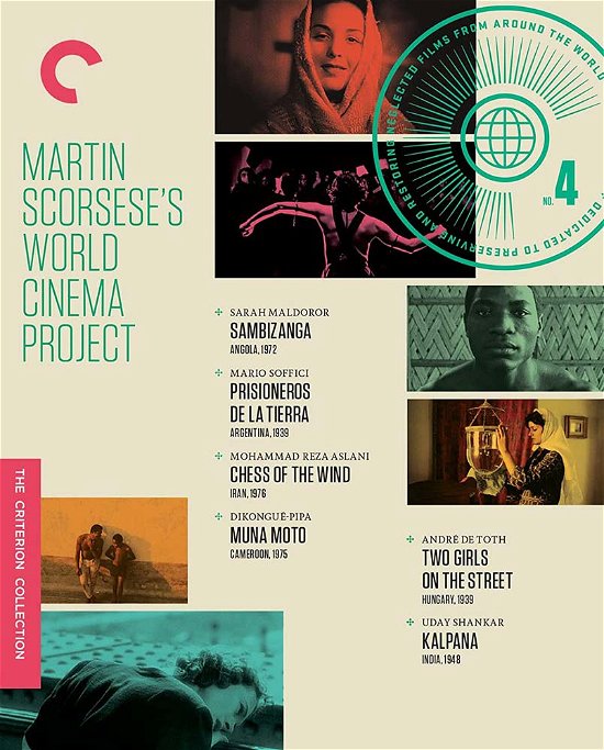 Cover for Criterion Collection · Martin Scorsese's World Cinema Project No 4 Bd/dvd (Blu-ray) (2022)