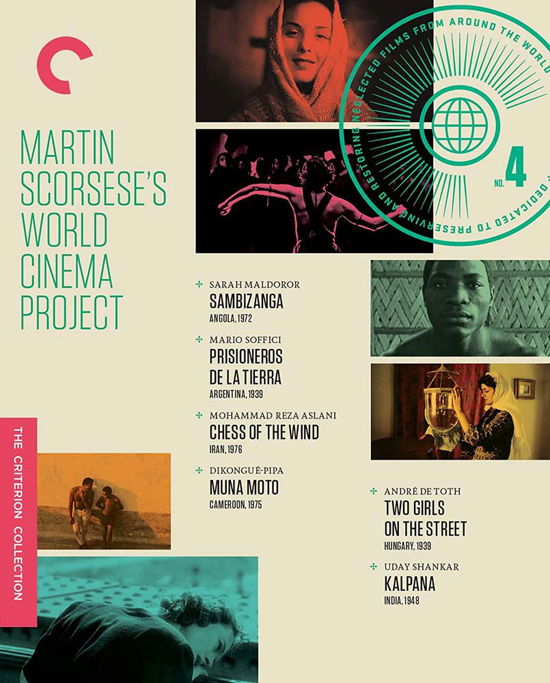 Cover for Criterion Collection · Martin Scorsese's World Cinema Project No 4 Bd/dvd (Blu-Ray) (2022)