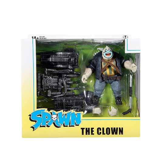 Spawn Actionfigur The Clown 18 cm - Spawn - Merchandise - BANDAI UK LTD - 0787926901610 - 15. oktober 2021