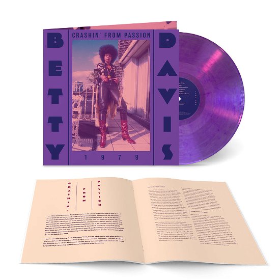 Cover for Betty Davis · Crashin' From Passion (LP) [Purple Colored edition] (2023)