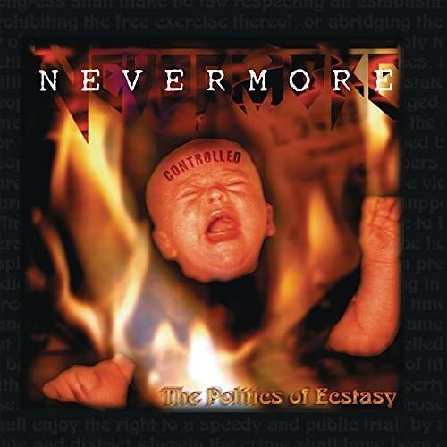 Cover for Nevermore · The Politics of Ecstasy - 20 Year Anniversary Edition (Record Store Day Exclus (LP) [Coloured edition] (2016)