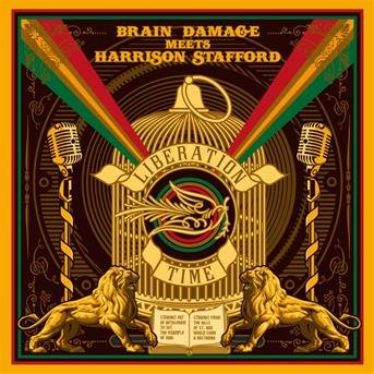 Cover for Brain Damage Meets Harrison Stafford · Liberation Time (CD) [Digipak] (2018)
