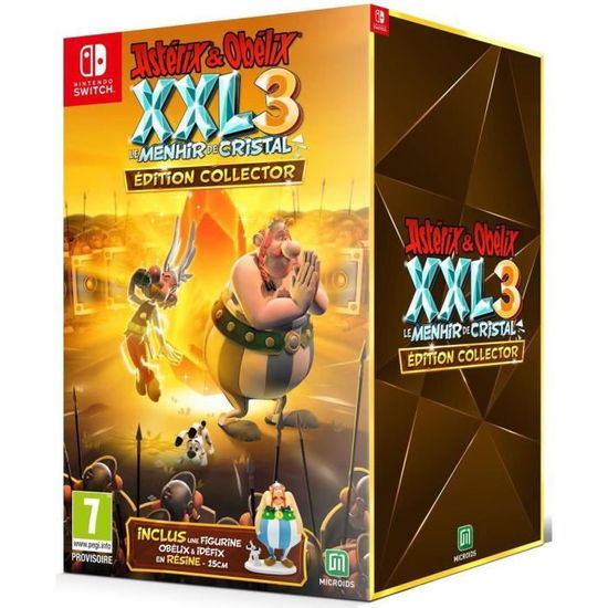 Asterix & Obelix XXL3 - The Crystal Menhir - Collector's Edition - Microids - Game -  - 3760156483610 - 