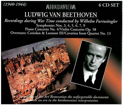 Cover for Beethoven / Furtwangler,wilhelm · War Time Recordings (CD) [Box set] (2014)