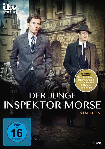 Der Junge Inspektor Morse-staffel 5 - Der Junge Inspektor Morse - Elokuva - Edel Germany GmbH - 4029759137610 - perjantai 16. lokakuuta 2020