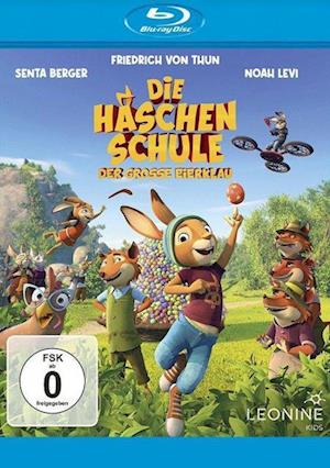 Cover for DIE HÄSCHENSCHULE-DER GROßE EIERKLAU BD (Blu-ray) (2022)