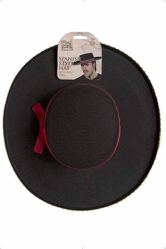 Spanish Hat Black With Cord -  - Merchandise -  - 5020570077610 - 
