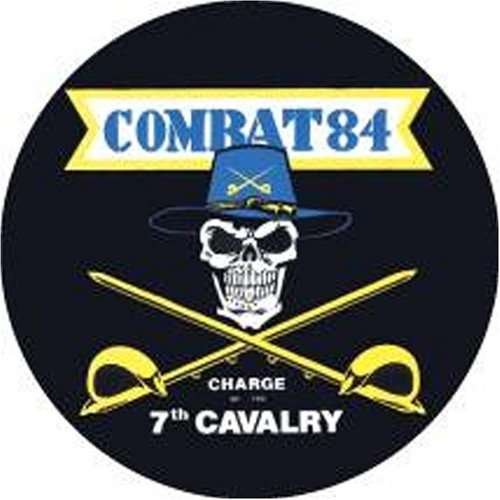 Cover for Combat 84 · The Charge of the 7th Cavalry (+download Code) (LP) (2020)