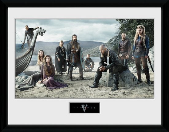 Cover for Vikings · Vikings: Beach (Stampa In Cornice 30x40cm) (Spielzeug)