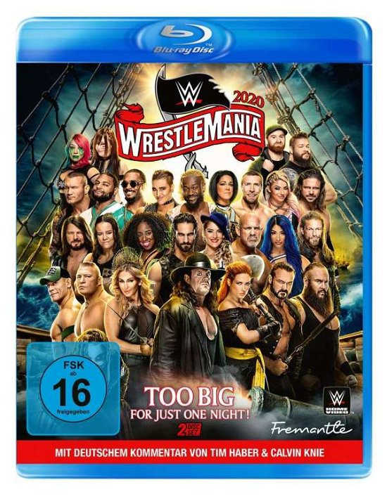 Cover for Wwe · Wwe: Wrestlemania 36 (Blu-ray) (2020)