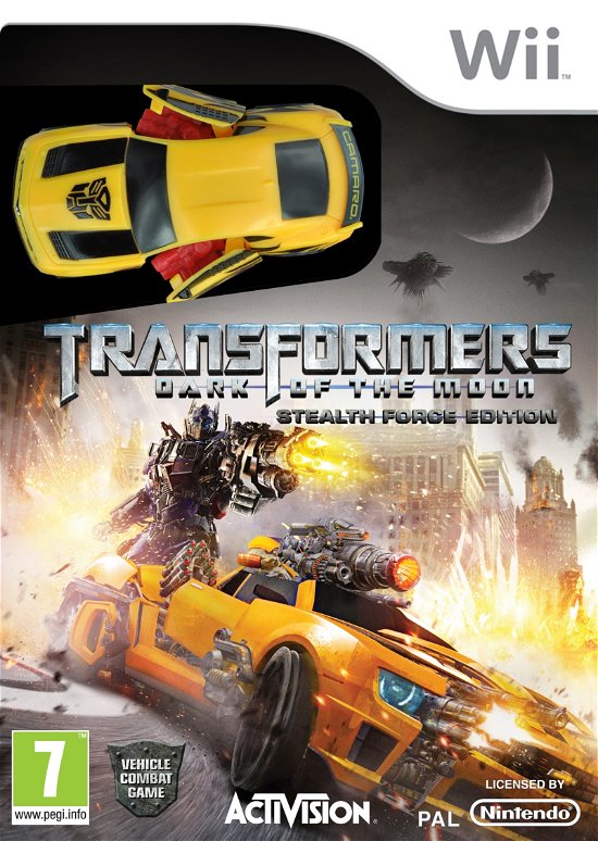 Cover for Activision Blizzard · Transformers: Dark of the Moon Bundle with Toy (DELETED TITLE) (Wii) (2011)