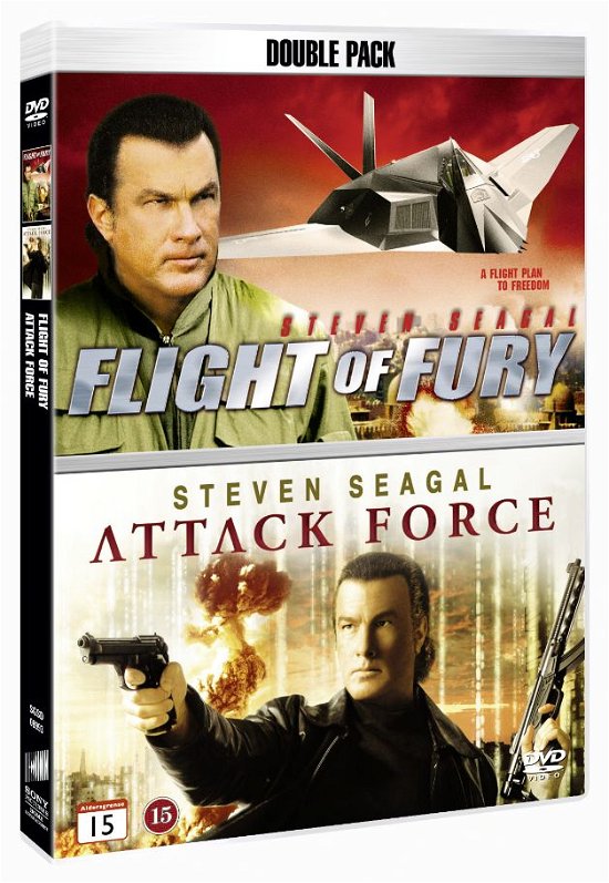 Cover for Doublepack · Flight of Fury / Attack Force (DVD) (2009)