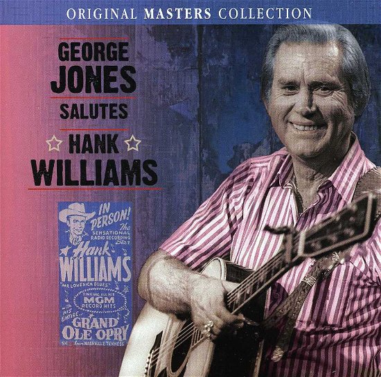 Cover for George Jones · Salutes Hank Williams (CD) (2017)