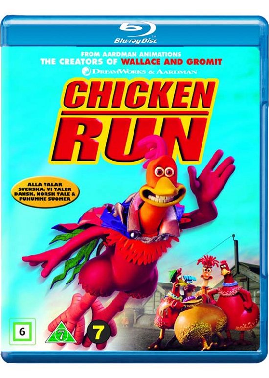 Cover for Chicken Run (Flugten Fra Hønsegården) (Blu-ray) (2019)