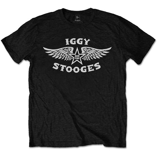 Cover for Iggy &amp; The Stooges · Iggy &amp; The Stooges Unisex T-Shirt: Wings (T-shirt) [size S] [Black - Unisex edition]