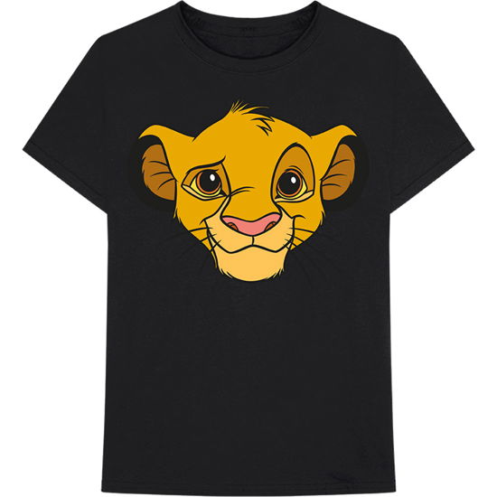 The Lion King Unisex T-Shirt: Simba Face - Lion King - The - Merchandise -  - 5056170698610 - 