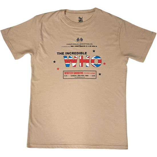 The Who Unisex T-Shirt: The Incredible - The Who - Merchandise -  - 5056561074610 - March 2, 2023