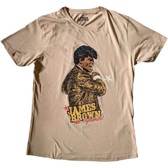 James Brown Unisex T-Shirt: Mr Dynamite - James Brown - Mercancía -  - 5056561087610 - 