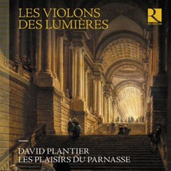 Cover for David Plantier / Les Plaisirs Du Parnasse · Les Violons Des Lumieres (CD) (2024)