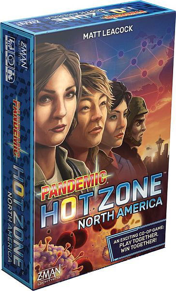 Cover for Pandemic · Pandemic - Hot Zone North America (nordic) (zmgzm7141nor) (Leketøy)