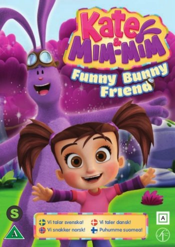 Cover for Kate &amp; Mim-Mim · Funny Bunny Friend (DVD) (2016)