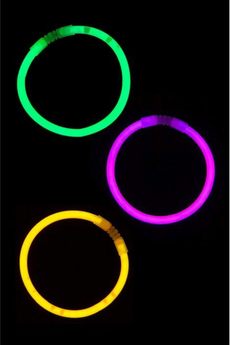 Carnival Toys 4761: 8 Bracciali Luminosi G.I.D. Colori Assortiti In Busta -  - Gadżety - Carnival Toys - 8004761047610 - 